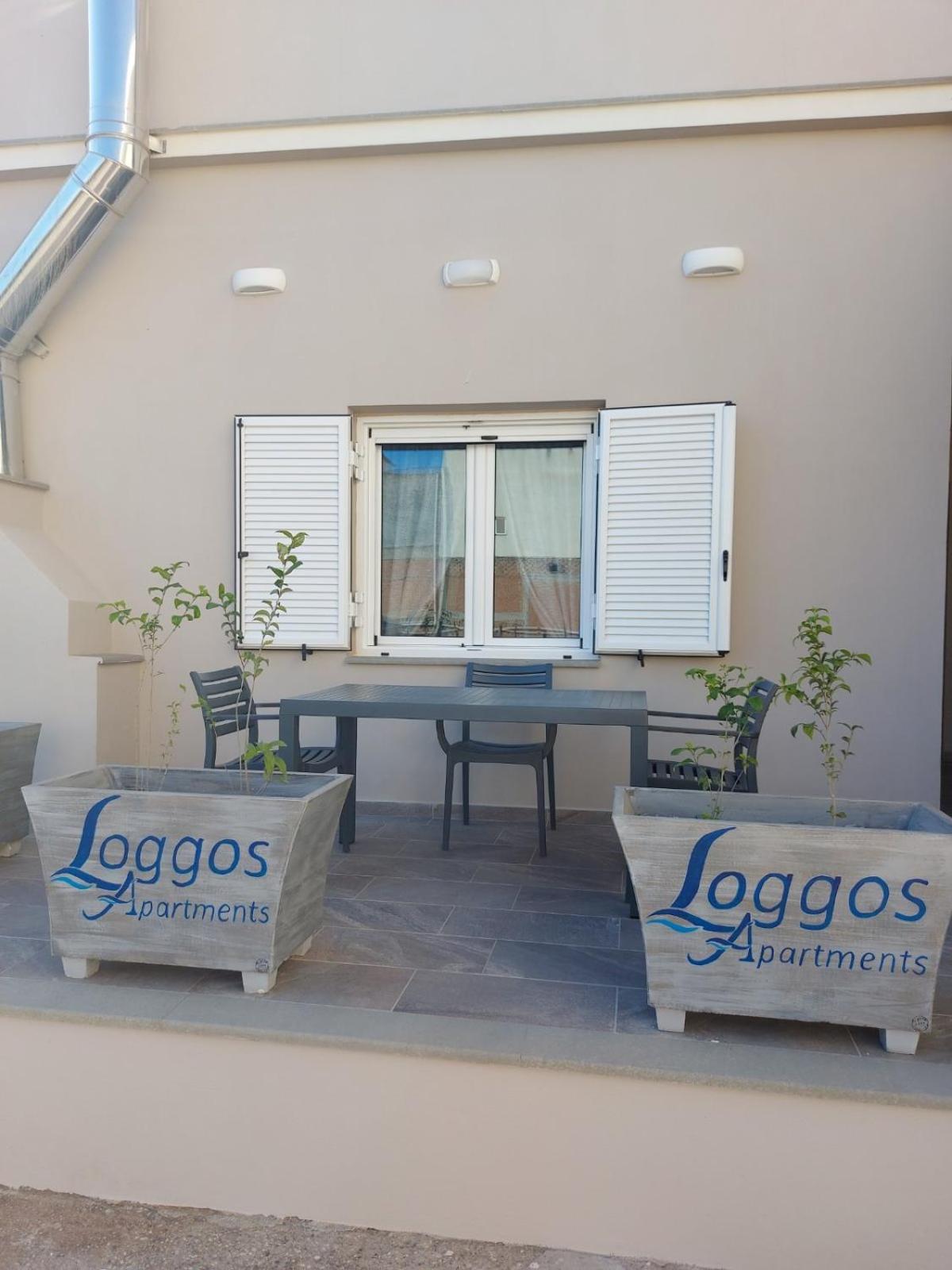 Loggos Apartments Longos  Luaran gambar